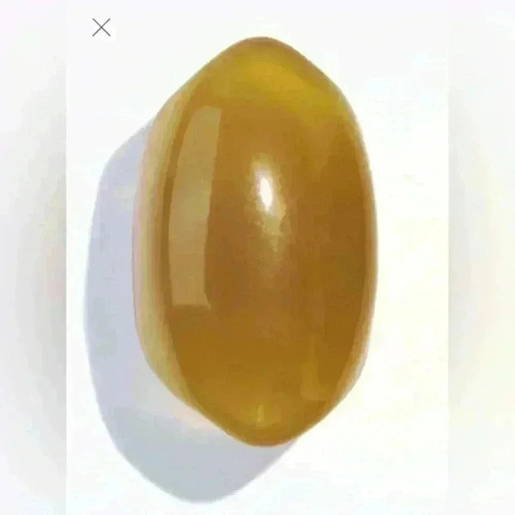 Zara Oval maxi ring mustard🔥🔥🔥 - Picture 1 of 6